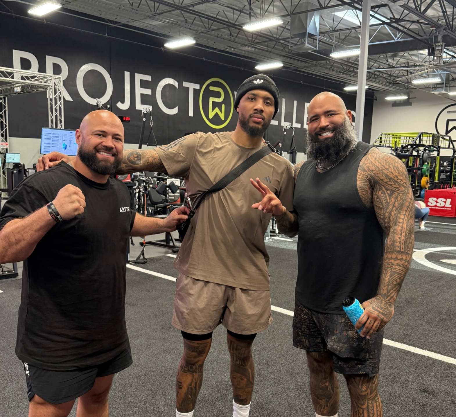 Pro athlete at Project Wellbeing