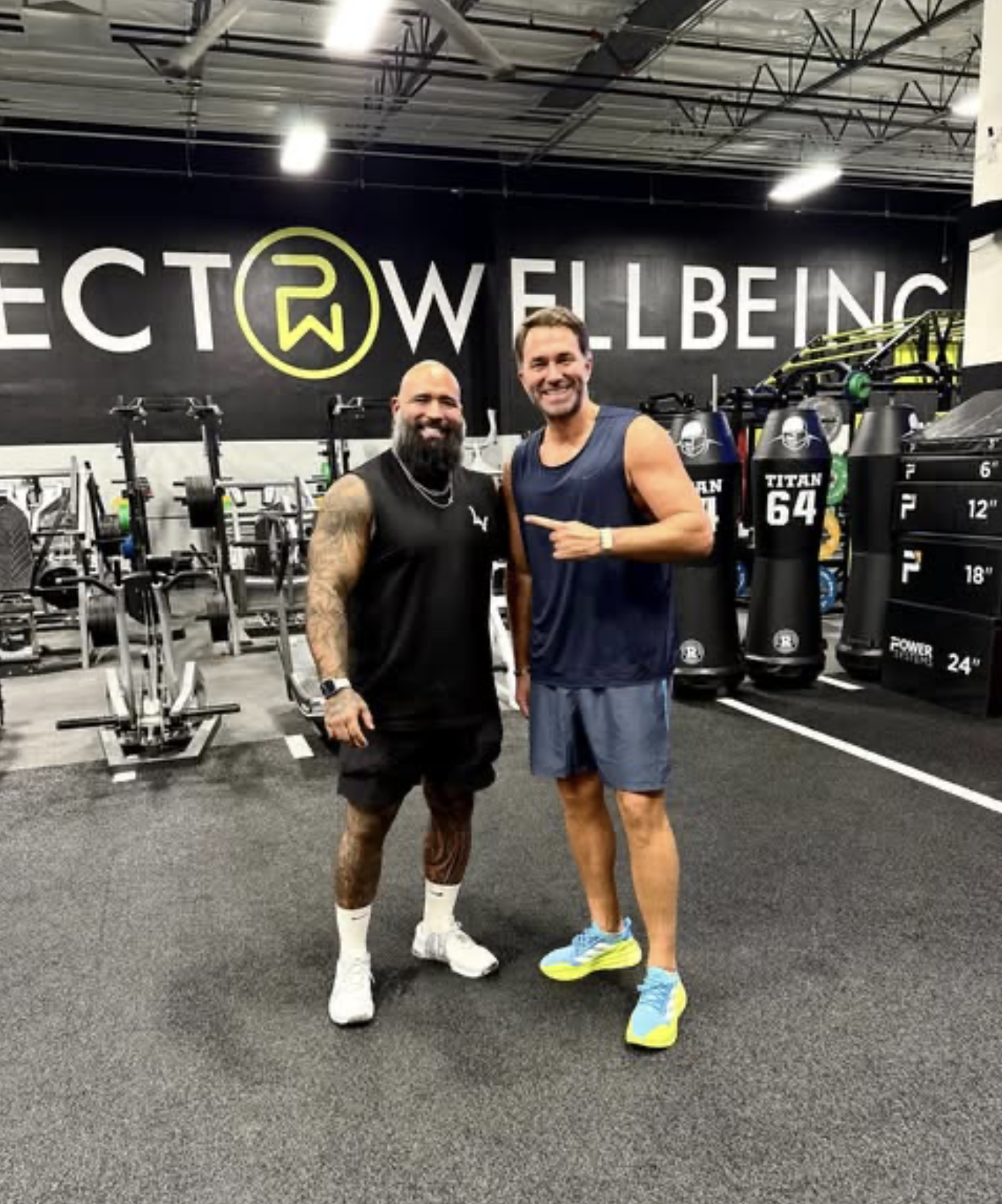 Pro athlete at Project Wellbeing